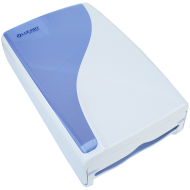 Dispenser (dozator), Lucart, pentru prosoape hartie pliate V 250 buc, alb, 28.5x12.5x38 CM
